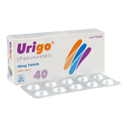 Urigo 40mg Tablets, Box