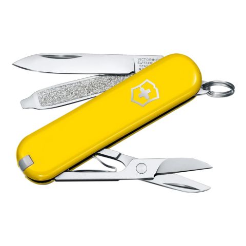 Victorinox Classic Colors SD Swiss Army Knife, 7 Functions, Sunny Side, 0.6223.8G