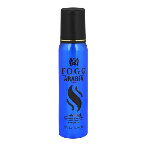 Fogg Arabia Edition Cedar Oud Fragrance Body Spray, For Men, 120ml