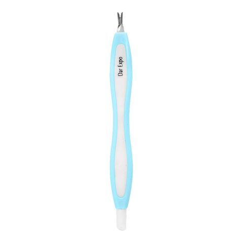 Dar Expo Cuticle Trimmer+Pusher With Plastic Handle