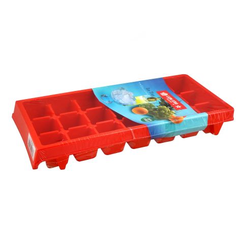 Lion Star Ice Tray 001, BPA Free, Red, IT-5