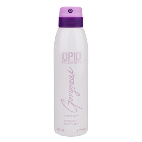 Opio Gorgeous Pour Femme Deodorant, Body Spray For Women's, 200ml