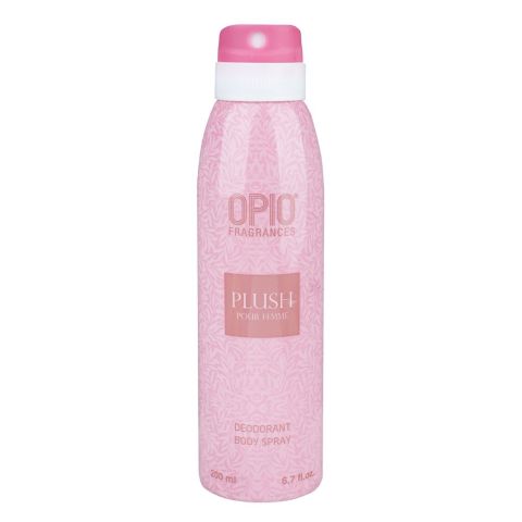 Opio Plush Pour Femme Deodorant, Body Spray For Women's, 200ml