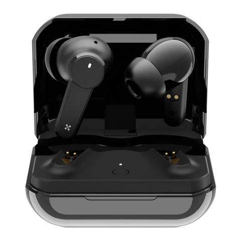 Yolo Yopod Active+ Wireless Earbuds, 30 Hours Total Playtime, IPX5 Water Resistant, Black