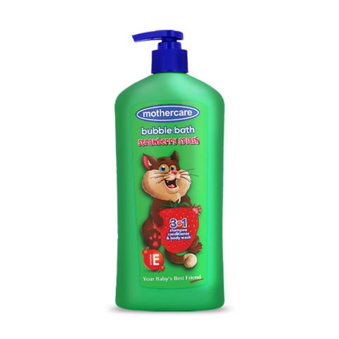 Mothercare Bubble Bath Strawberry Splash 3in1 Shampoo, Conditioner &amp; Body Wash, 550ml