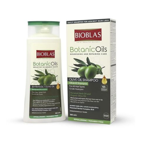 Bioblas Botanic Oils Olive Oil Herbal Shampoo, 360Ml