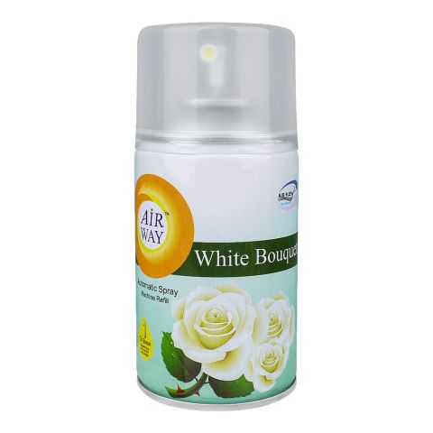 Air Way White Bouquet Air Freshener Spray Refill, 250ml