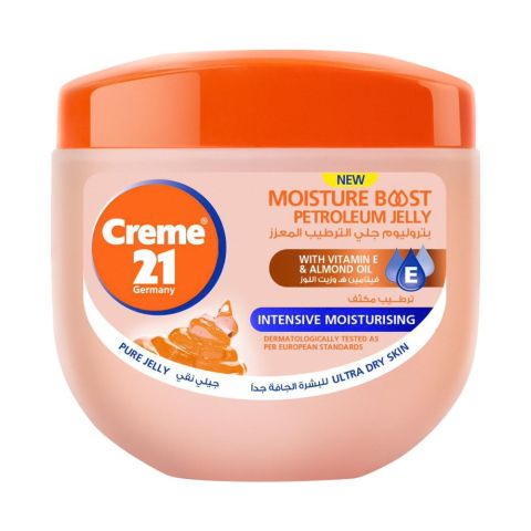 Creme 21 Moisture Boost Intensive Moisturizing Petroleum Jelly, 300ml