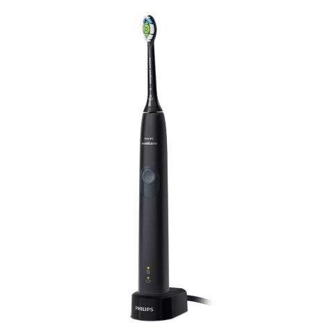 Philips Sonicare 4300 Protective Clean Electric Toothbrush, Black and Grey, HX6800/44