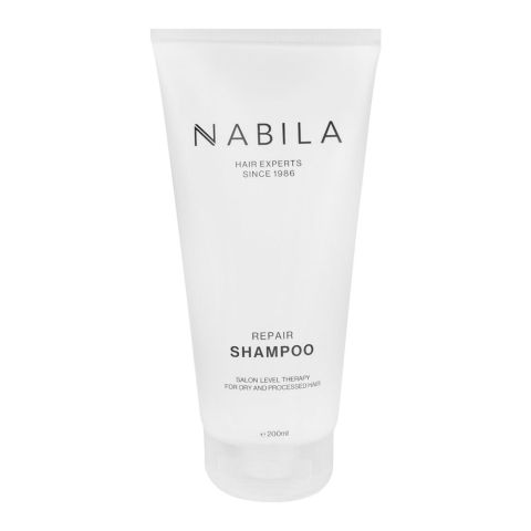 Nabila Hair Experts Repair Shampoo, For Dry and Proceed Hair, 200ml