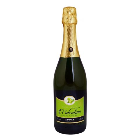 Valentino Apple Sparkling Drink, Alcohol Free, 750ml