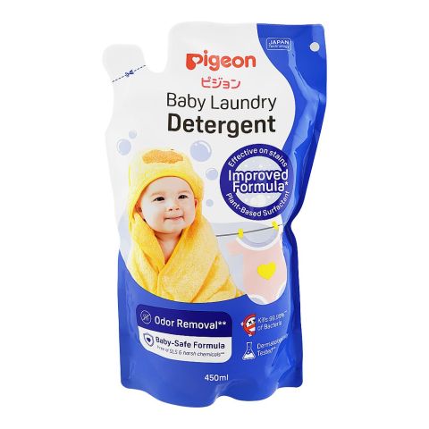 Pigeon Baby Laundry Detergent Pouch, 450ml, M-79764