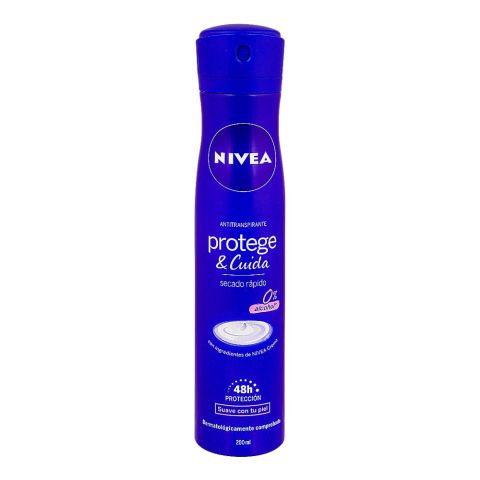 Nivea Protege & Cuida Anti-Transpirant Body Spray, 200ml