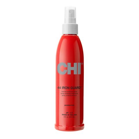 CHI 44 Iron Guard Thermal Protection Spray, Heat Protectant, Paraben Free, 237ml