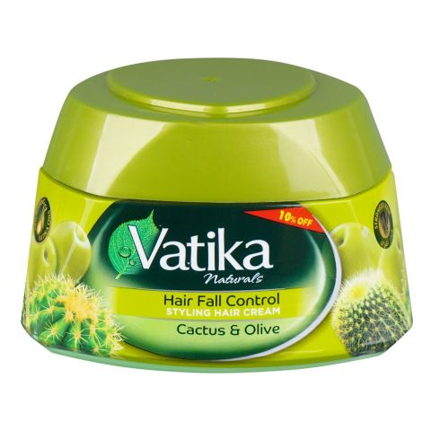 Vatika Cactus & Olive Hair Fall Control Cream, 125ml