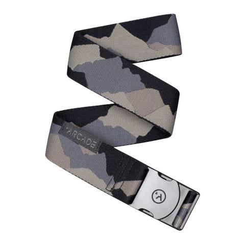 Arcade Ranger Adventure Belt, Grey & Peaks Camo, A11102-022-OSFA