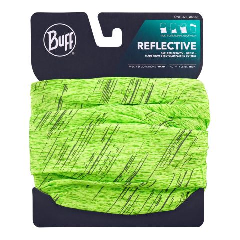 Buff Reflective Multifunctional Neckwear, HTR Lime, BF122016801