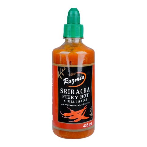 Razmin Sriracha Fiery Hot Chili Sauce, 435ml