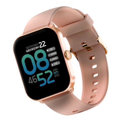 Faster 1.99" Nerv 3 Smart Watch, Gold