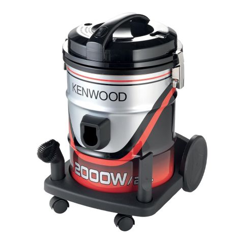 Kenwood Drum Vacuum Cleaner, 2000W, 20 Liter Capacity, VDM-40.000BR