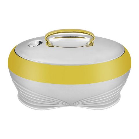 Golden Fire Hot Pot, Food Warmer, 5000ml, Golden & Silver 175G/S