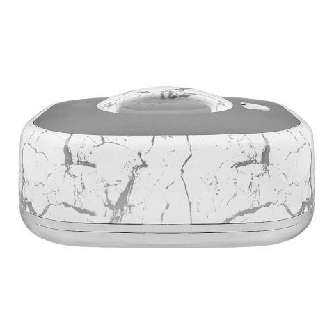 Golden Fire Rectangular Hot Pot, Food Warmer, 5500ml, White & Silver, 775W/S