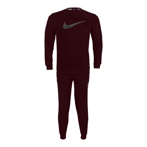 Men's Tracksuit With Sweatshirt and Trouser, Maroon