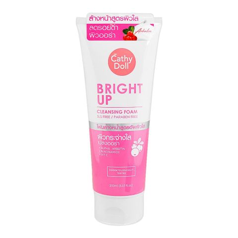 Cathy Doll Bright Up Cleansing Foam, SLS & Paraben Free, 150ml