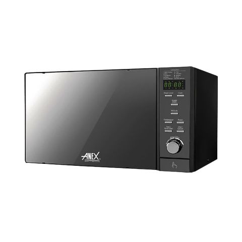 Anex Deluxe Microwave Oven, 900W, Black, AG-9039