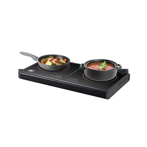 Anex Deluxe Hot Plate, 2000-1500W, Black, AG-2162