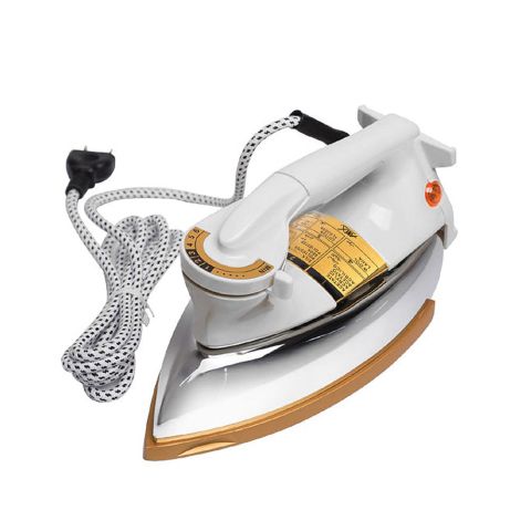 Anex Deluxe Dry Iron, 1000W, Golden, AG-2179