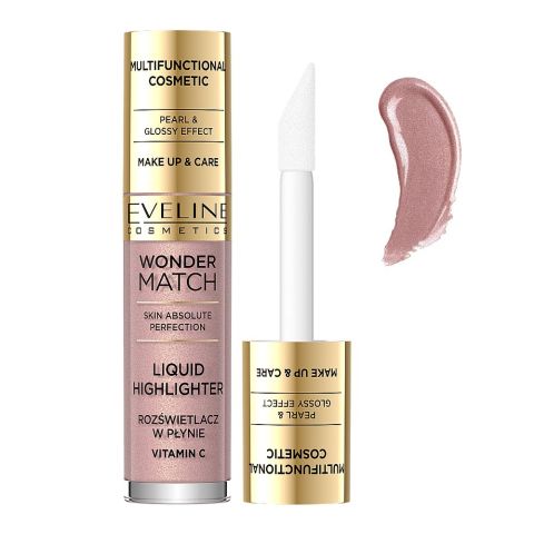 Eveline Wonder Match Liquid Highlighter With Vitamin C, 4.5ml, No. 01