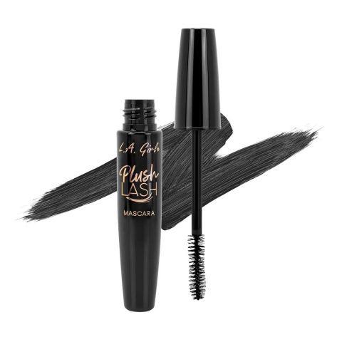 L.A. Girl Plush Lash Mascara, 10g, GMS660 Blackest Black