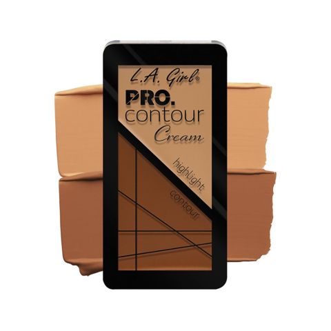 L.A. Girl Pro. Contour Cream, Highlighter & Contour, GCC636 Medium