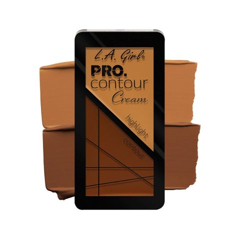 L.A. Girl Pro. Contour Cream, Highlighter & Contour, GCC637 Tan