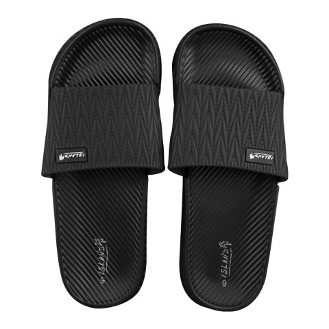 Bata Men's Rubber Sliders/Slippers, Black, 8416415