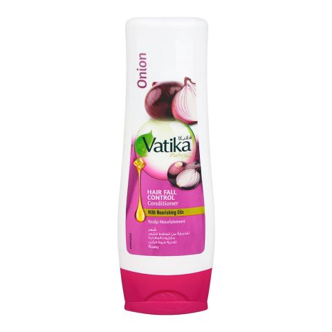 Dabur Vatika Onion Nourishing Oil Conditioner, For Hair Fall Control, 180ml