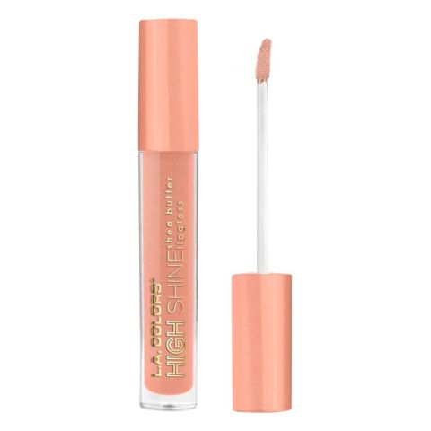 L.A. Colors High Shine Shea Butter Lip Gloss, 4g, CLG950 Wink