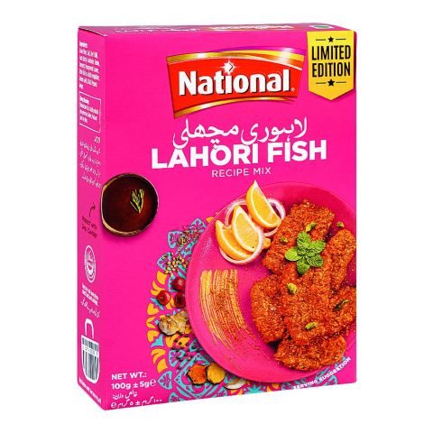 National Lahori Fish Masala Mix, 100g