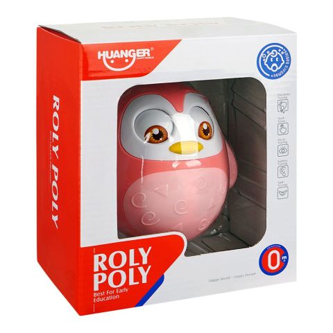 Huanger Penguin Roly Poly, For 0+ Months, Pink, HE0202