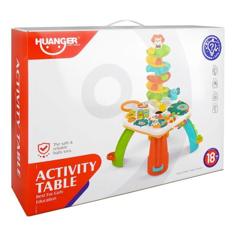 Huanger Activity Table With Light & Music, For 18+ Months, HE0519