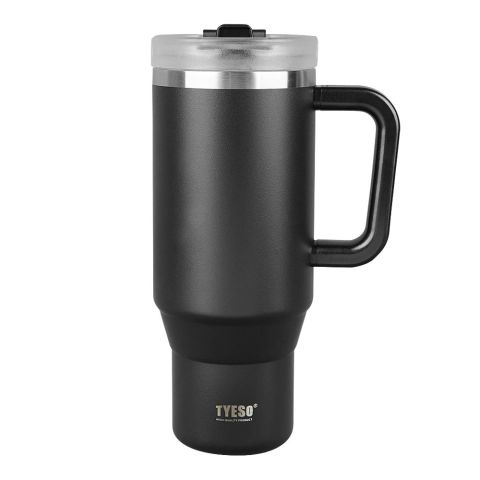 AJf Tyeso Vacuum Insulated Tumbler, 1200ml, Black, TS-8868