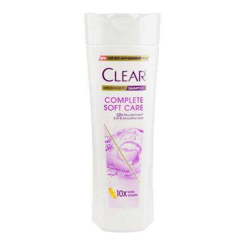 Clear Complete Soft Care Anti-Dandruff Shampoo, 300ml