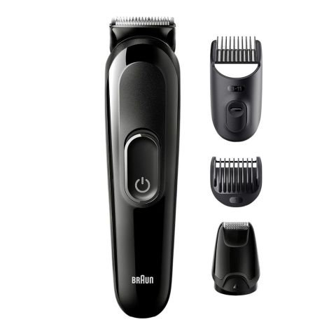 Braun Series 3 4In1 All-in-One Style Kit with Hair & Beard Trimmers, For Male Grooming