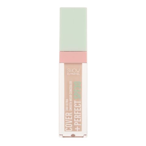 Pastel Cover + Perfect Concealer with SPF30, 24 Hours Ultra Smooth Wear, 7.8ml, 301 Fair