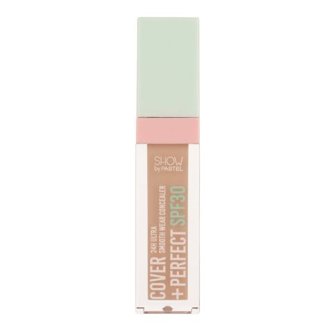 Pastel Cover + Perfect Concealer with SPF30, 24 Hours Ultra Smooth Wear, 7.8ml, 306 Caramel