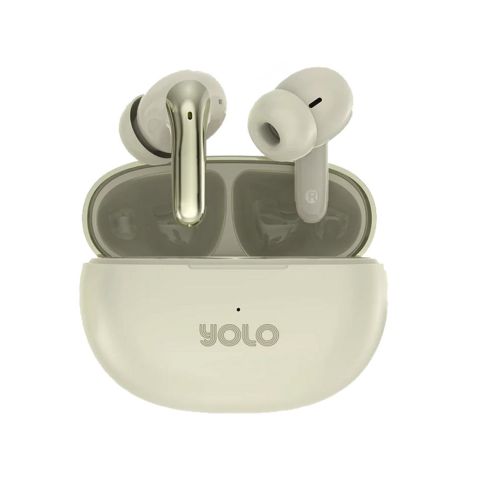 Yolo Yopod Ace Wireless Earbuds, White, Y-608