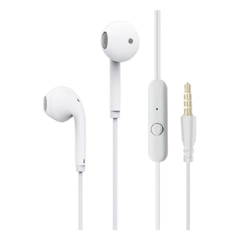 Yolo Aux Wired Earphone, Handsfree, White, Y-11