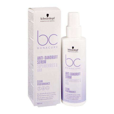 Schwarzkopf Bonacure Anti Dandruff Hair Serum with Super berries & AHA, 100ml