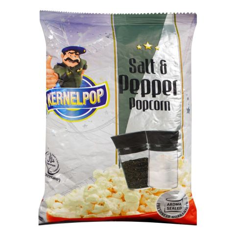 KernelPop Salt & Pepper Popcorn, 15g